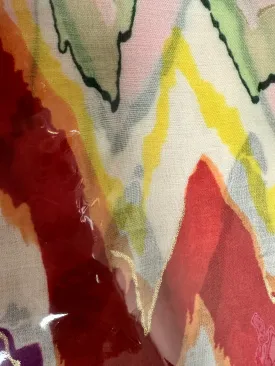 Abstract Chevron Scarf
