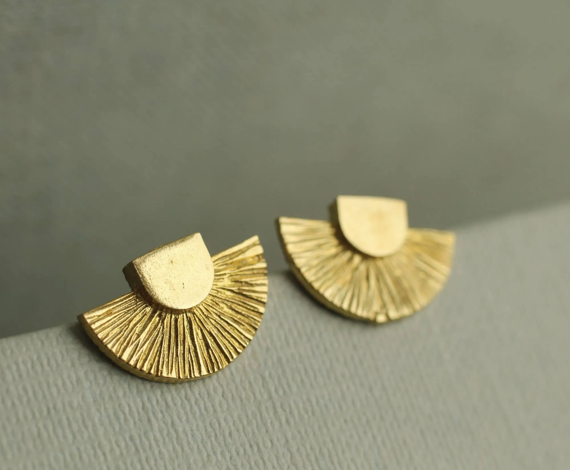 Art Deco Stud Earrings