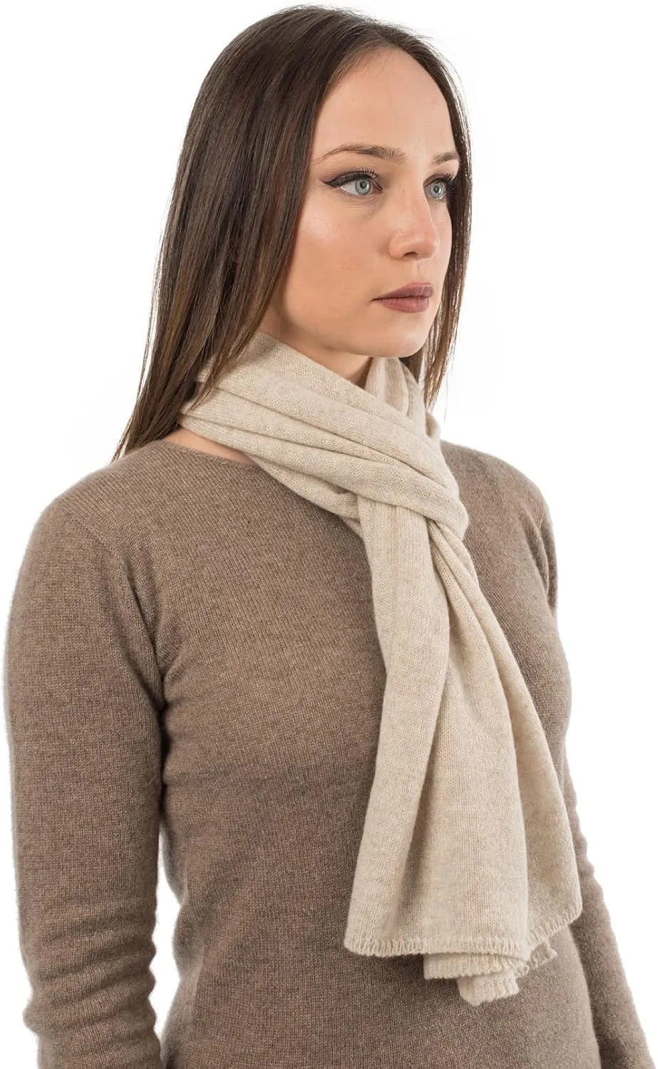 Dalle Piane Cashmere - Pure cashmere scarf - Made in Italy - Men/Women