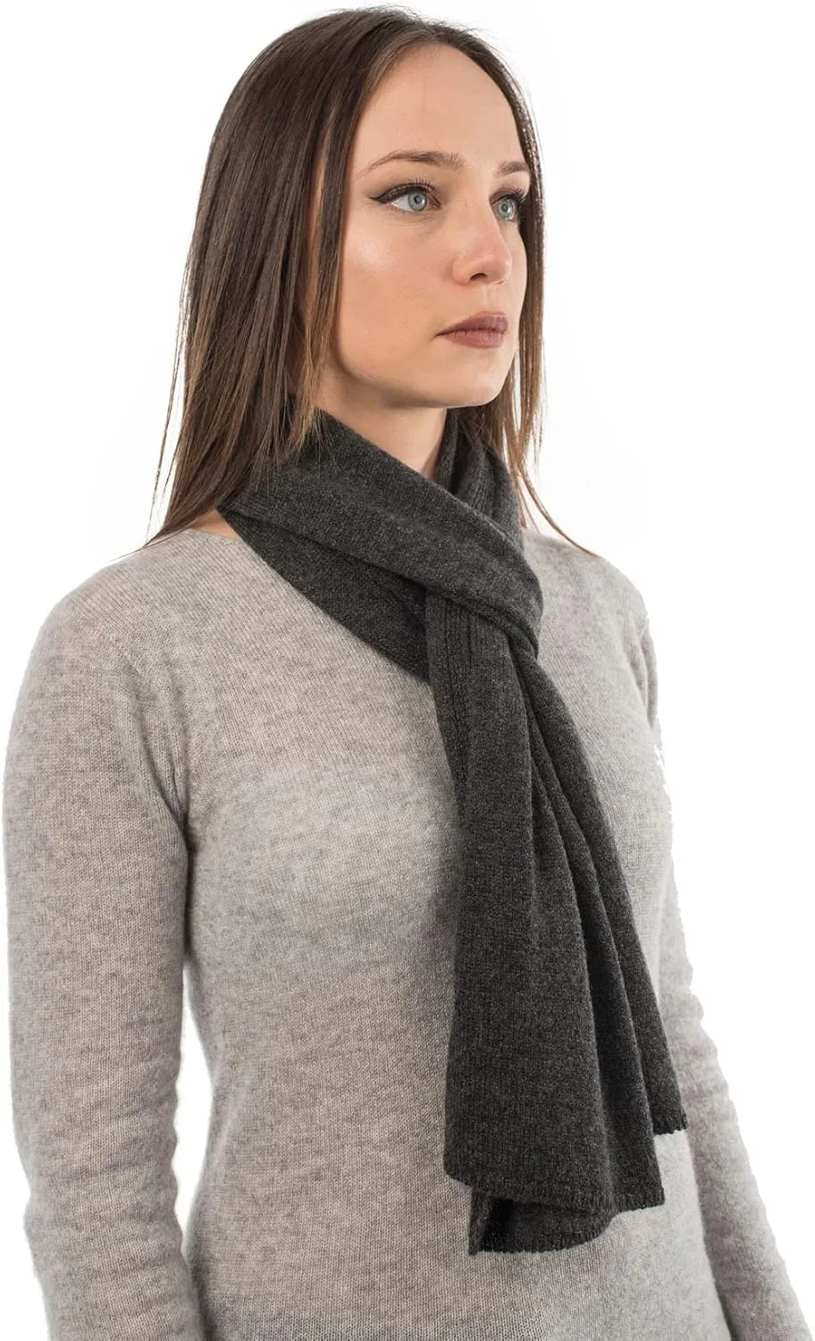 Dalle Piane Cashmere - Pure cashmere scarf - Made in Italy - Men/Women