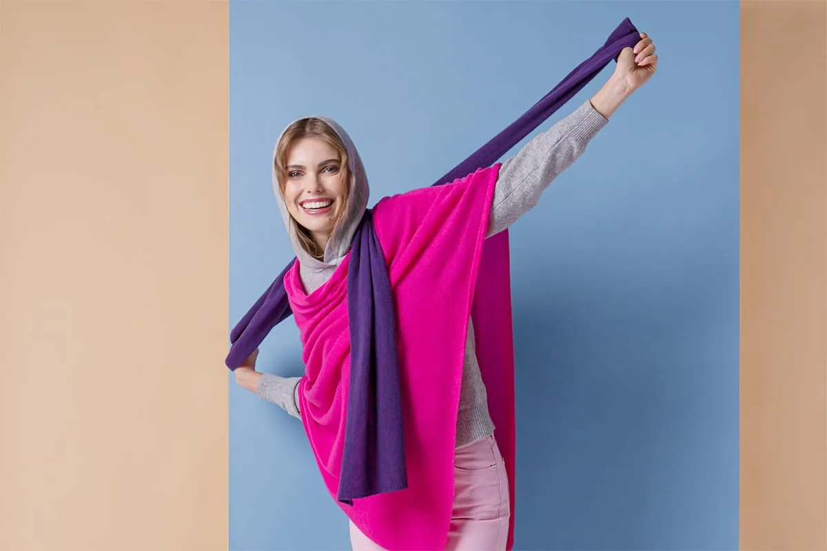 Dalle Piane Cashmere - Pure cashmere scarf - Made in Italy - Men/Women