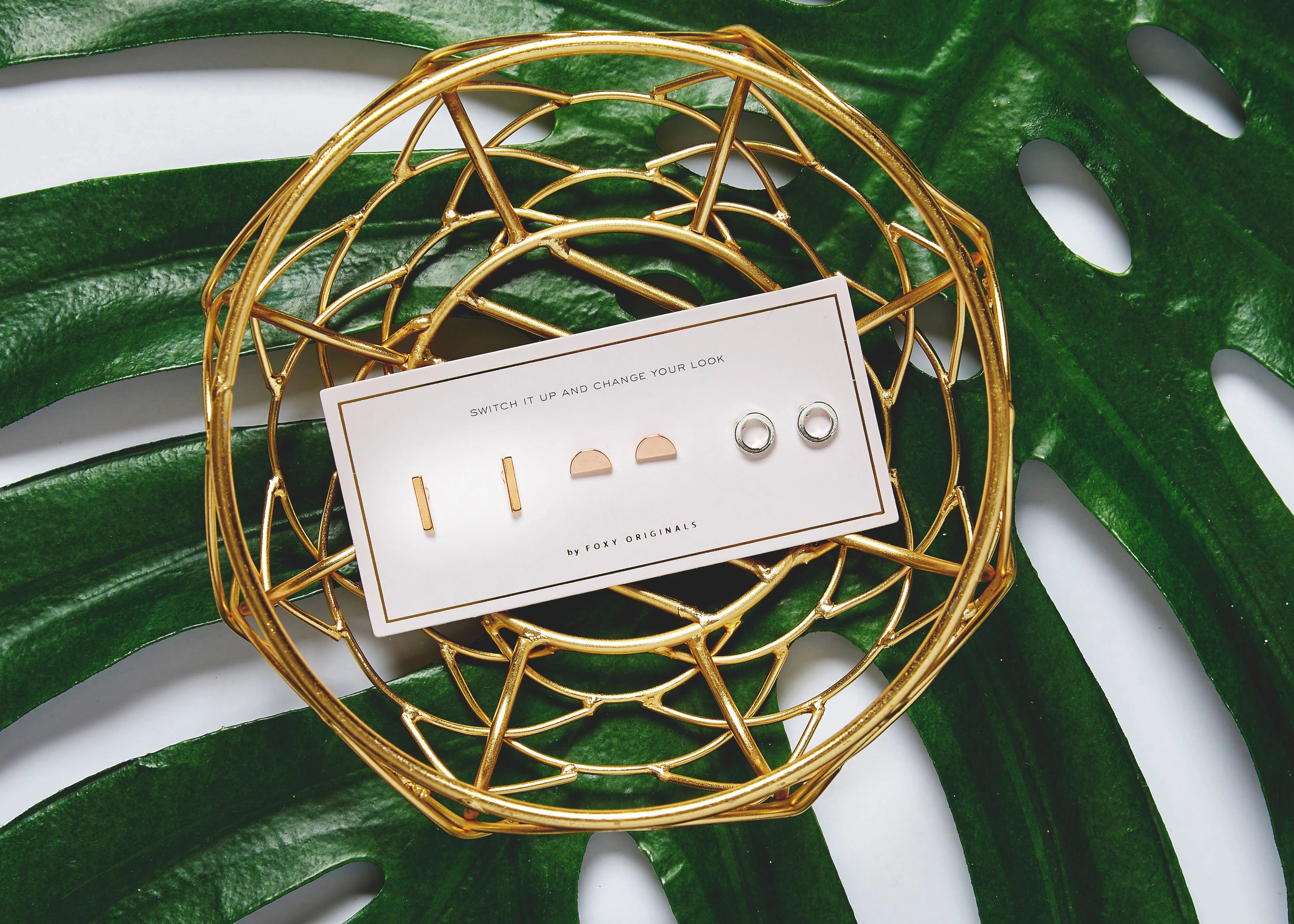 Geo Stud Earrings | Mix and Match | Earring Set