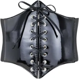 JSEIAJB Black Palace Retro Girdle Waist Wide Waist Seal Ladies Europe And The United States Corset Belt