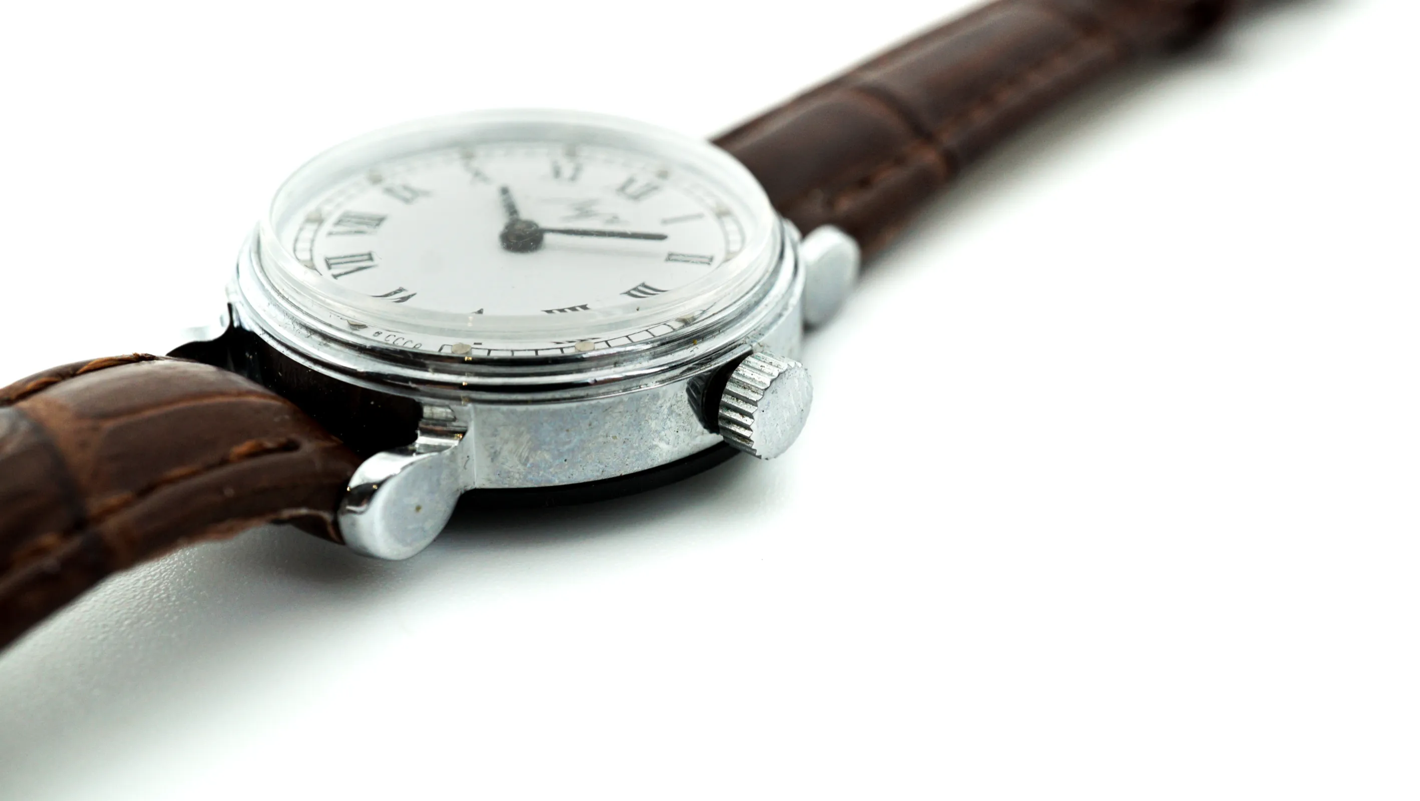 Luch vintage Soviet womens mechanical wristwatch