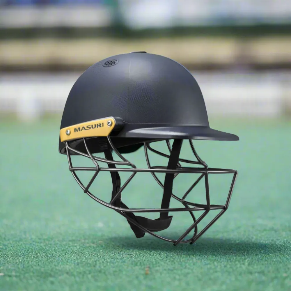 Masuri Premier Senior Cricket Helmet - Navy