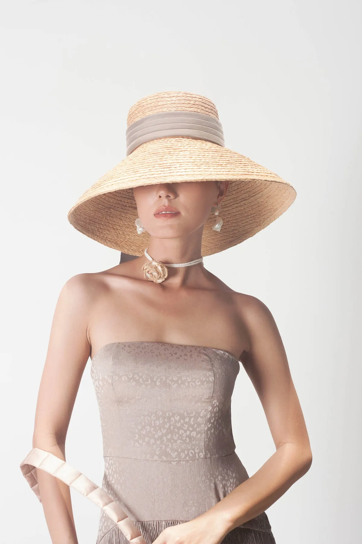 Rosie raffia hat