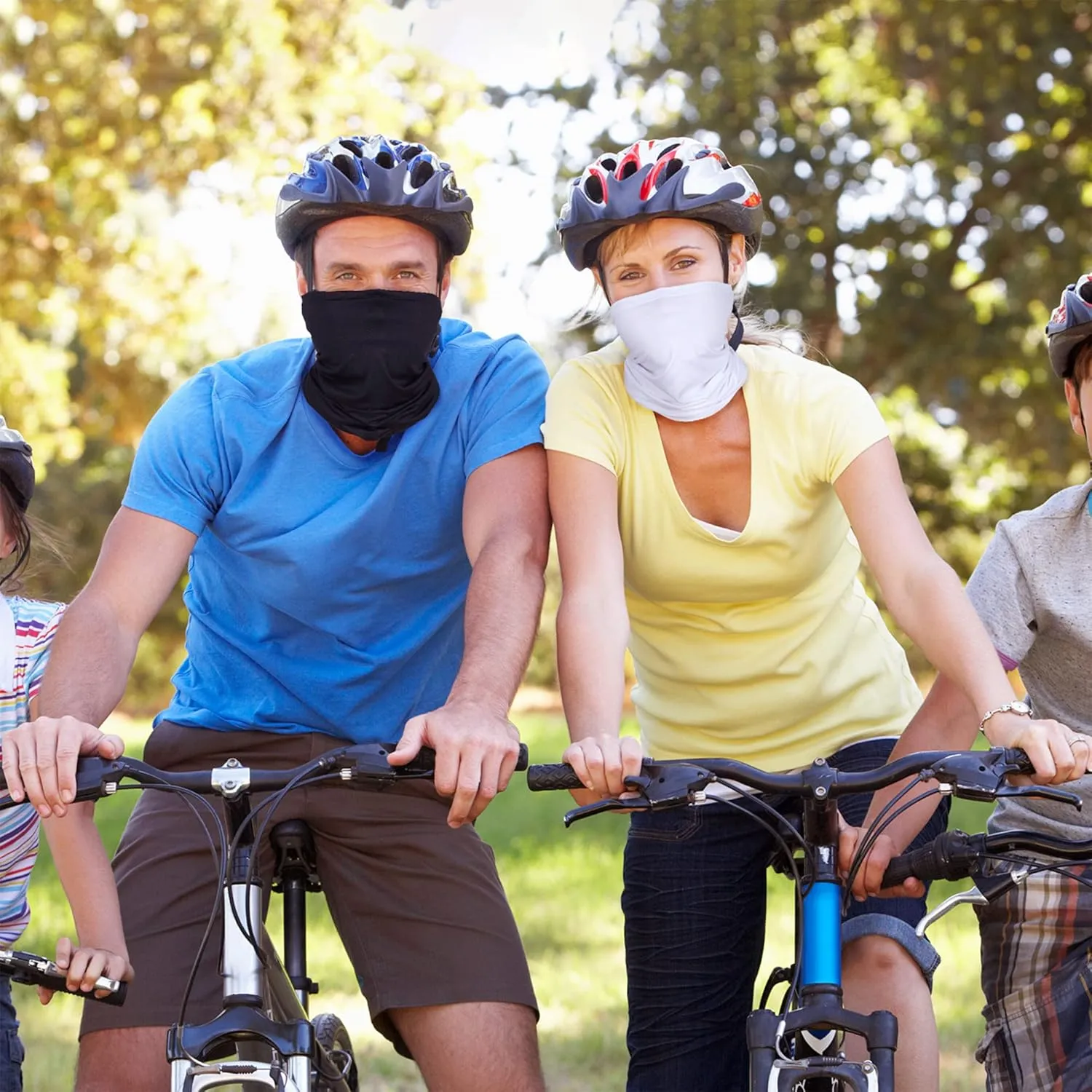 Summer Face Cover Scarf Mens Balaclava Neck Gaiter Baclava Face Breathable Bandana Sun Protection Cycling Running