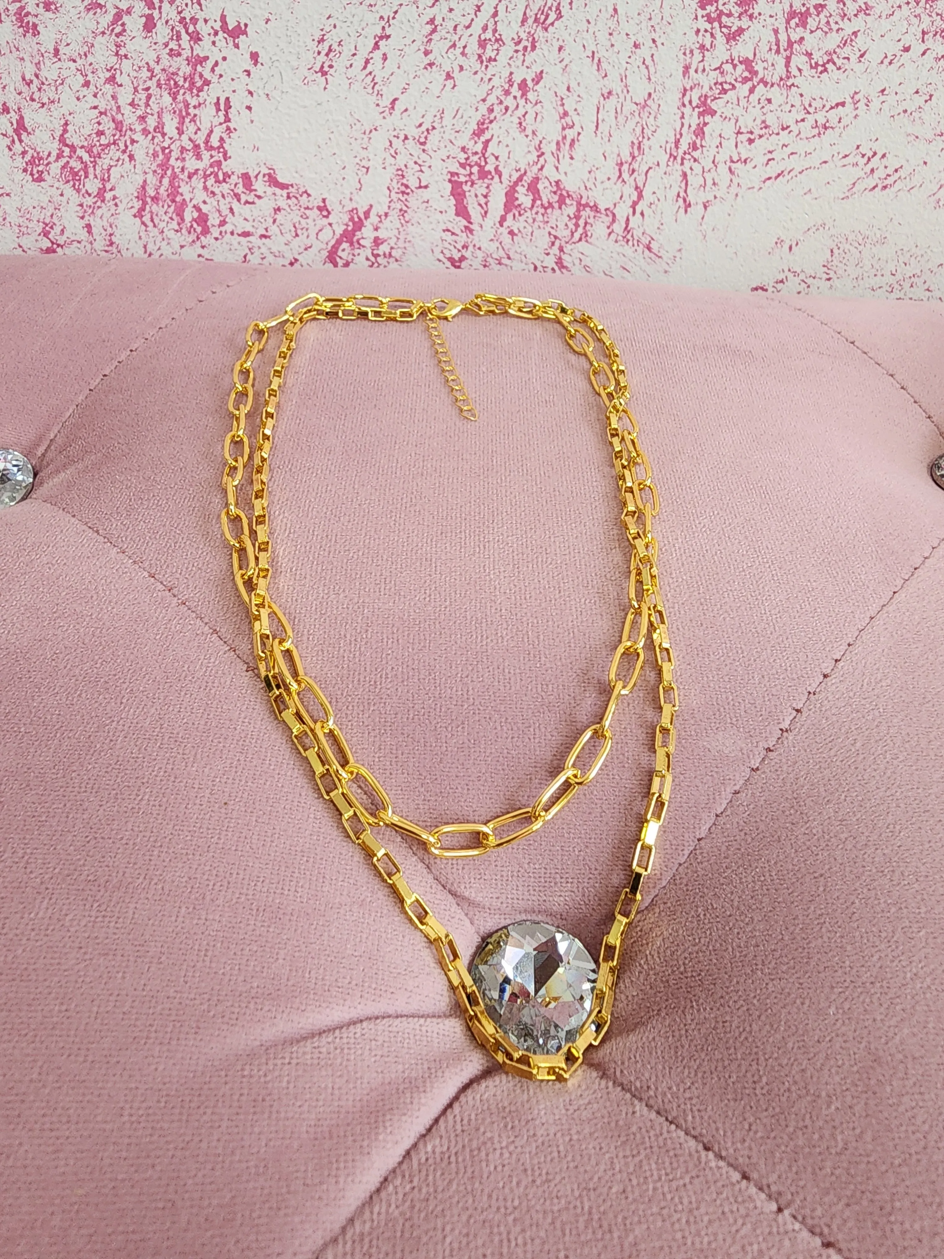 YOU Rule- Clavicle Chain Necklace/ Stainless Steel