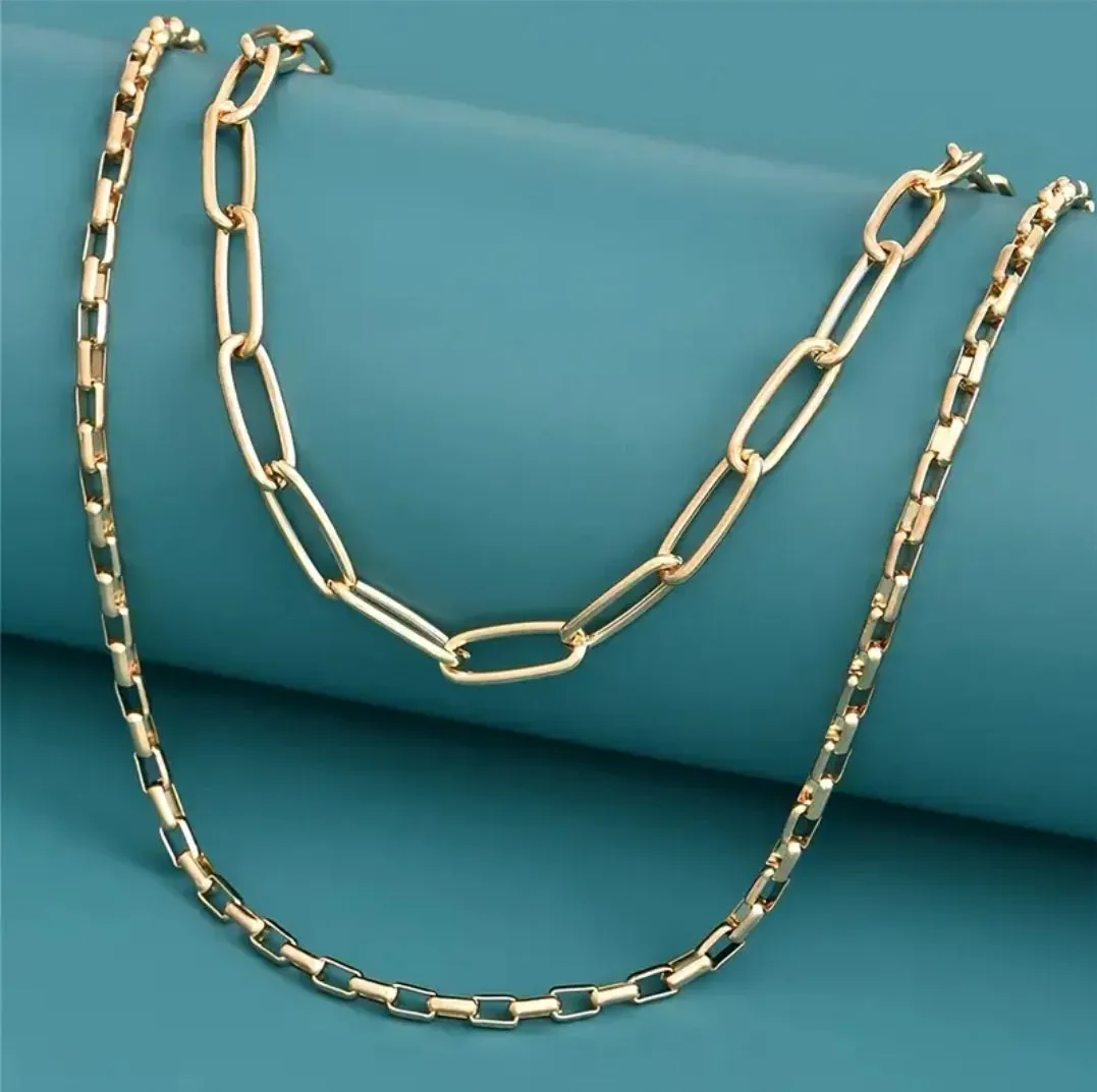 YOU Rule- Clavicle Chain Necklace/ Stainless Steel